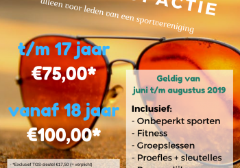 ZOMERSTOP ACTIE!!!